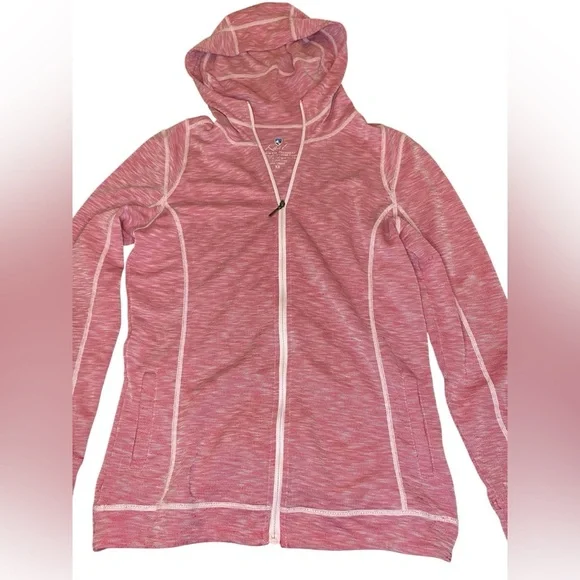 Kuhl Full Zip Hoodie Women’s XS Pink Lightweight Outdoor Hiking Spring Fall Soft - Picture 2 of 5